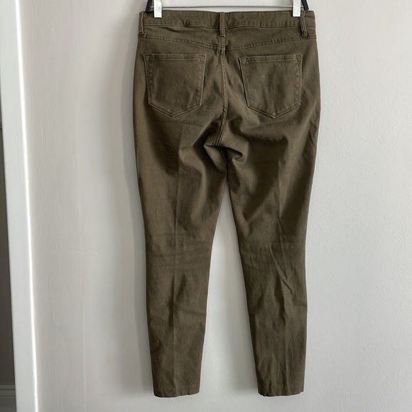 Mid rise rockstar skinny army green jeans - Picture 4 of 5